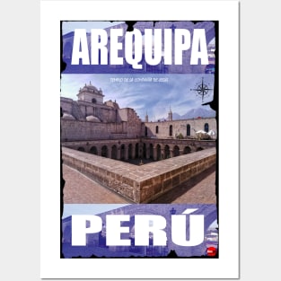 TEMPLO COMPAÑIA JESUS AREQUIPA PERU Posters and Art